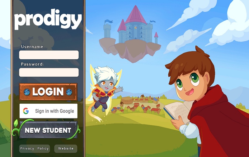 www prodigy math games