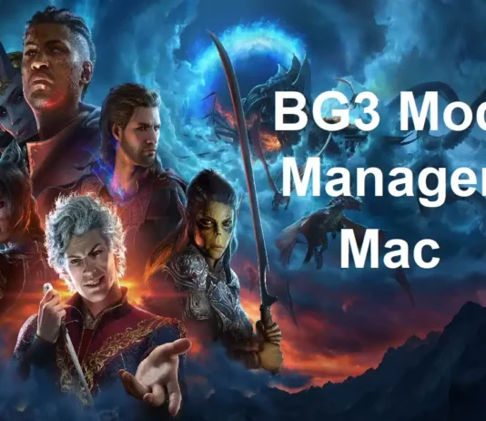 BG3 mod manager Mac